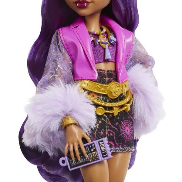 Monster High-Clawdeen Wolf Doll med Monster Fest Outfit HXH80