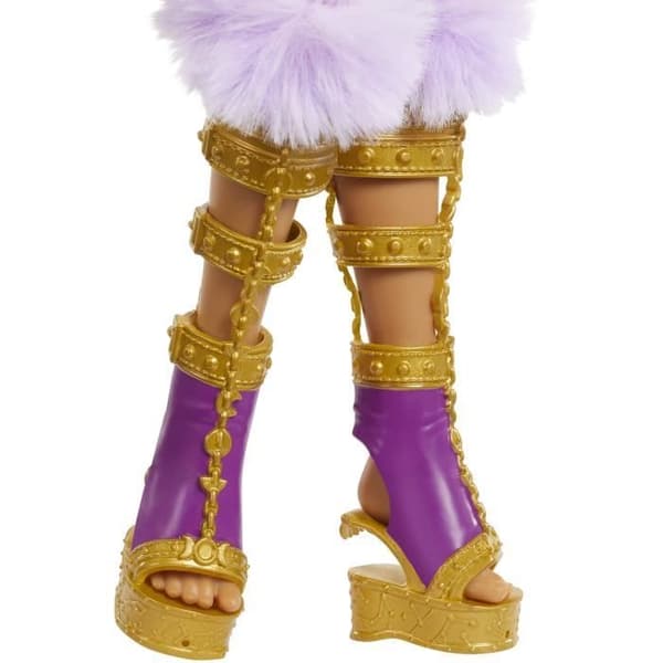 Monster High-Clawdeen Wolf Doll med Monster Fest Outfit HXH80