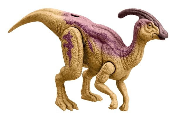 Jurassic World WILD ROAR Parasaurolophus, 4 År, Brun