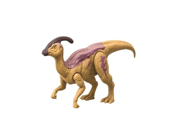 Jurassic World WILD ROAR Parasaurolophus, 4 År, Brun