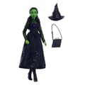 Miniatyrbild 3 av 6: Mattel-Wicked-Docka Elphaba med tillbehör och avtagbara kläder - Wicked - HXT62
