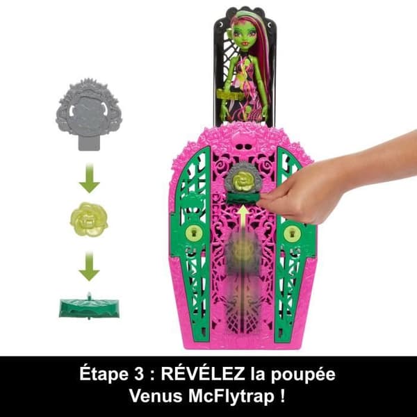 MONSTER HIGH Coffret Monströsa Hemligheter Venus McFlytrap - Monster High - HYT75