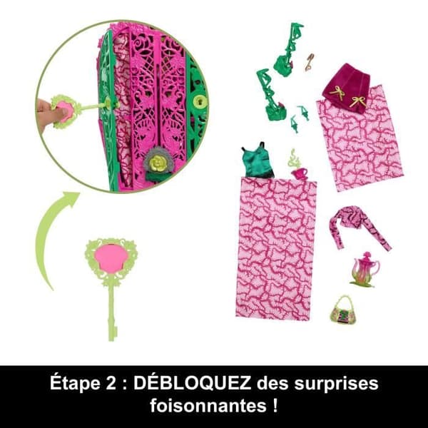MONSTER HIGH Coffret Monströsa Hemligheter Venus McFlytrap - Monster High - HYT75