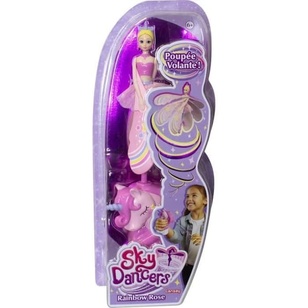 Sky dancers - LANSAY - Regnbågsros - Flygande docka - Från 6 år