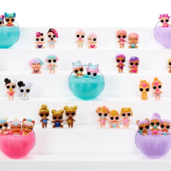 LOL. Surprise Baby Bundle - Minidocka - Slumpmässigt: från 1 till 3 bebisar, några med husdjur - från 4 år