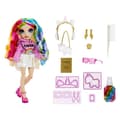 Miniatyrbild 5 av 6: Rainbow High Cristal Poupée Mannequin 27 cm - Amaya