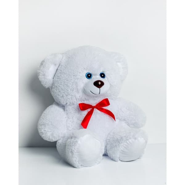 Nallebjörn GO GIFT TOMMY 65 WH Vit Plysch 65 cm