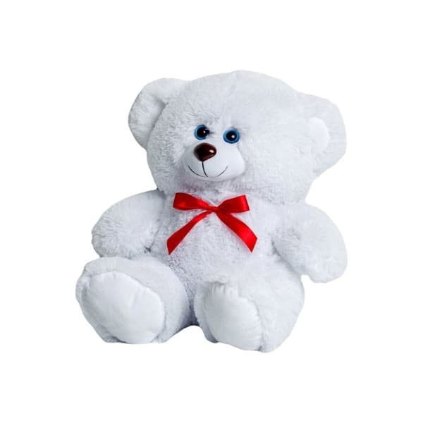 Nallebjörn GO GIFT TOMMY 65 WH Vit Plysch 65 cm
