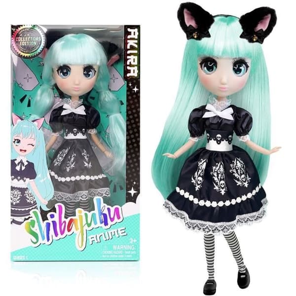 Stort Kawai-docka i japansk stil 30 cm - Docka Akira - BANDAI - Officiell Shibajuku Anime-licens