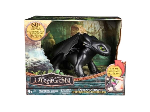 Dragons Movie Tame & Train Interactive Toothless