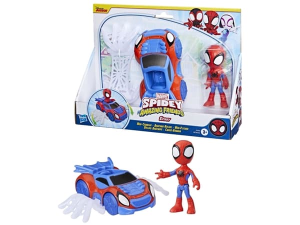 Spidey & Friends Vehicle & Figure 10 cm - Spidey