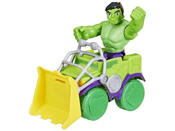 Spidey & Friends Vehicle & Figure 10 cm - Hulk