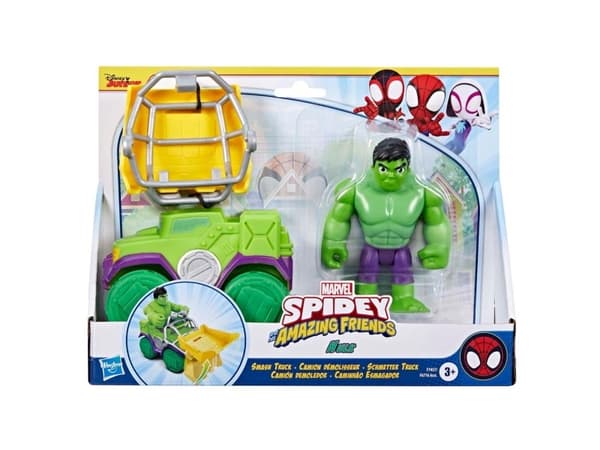 Spidey & Friends Vehicle & Figure 10 cm - Hulk