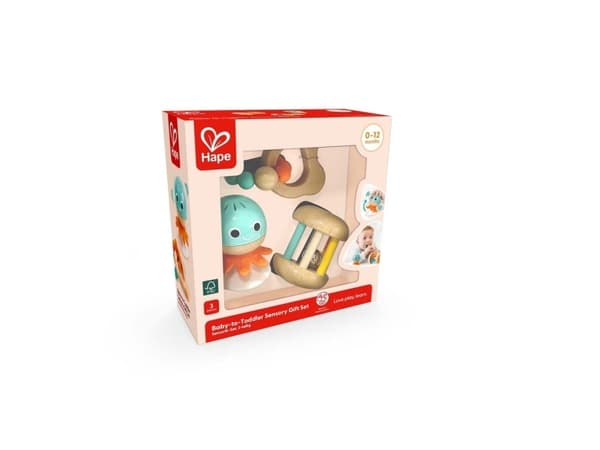 Hape Baby-to-Toddler Sensory Gift Set