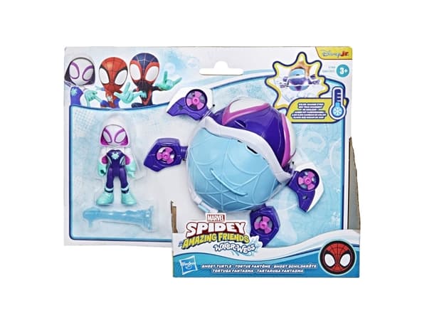 Spidey & Friends Water-Webs Vehicle Turtle & Ghost