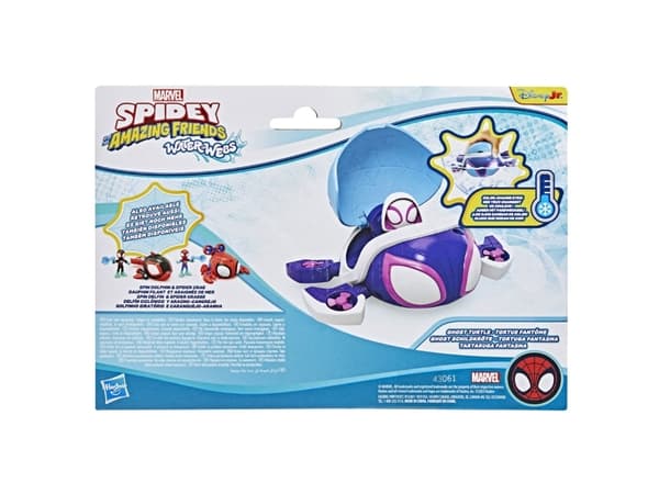 Spidey & Friends Water-Webs Vehicle Turtle & Ghost