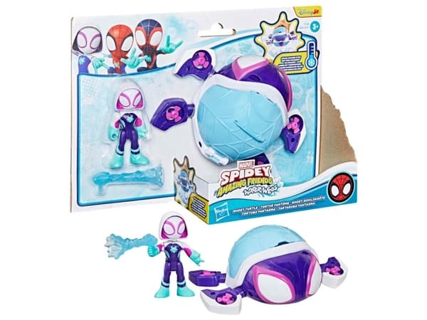 Spidey & Friends Water-Webs Vehicle Turtle & Ghost