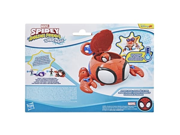 Spidey & Friends Water-Webs Vehicle Crab & Spidey