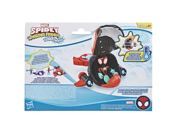 Spidey & Friends Water-Webs Vehicle Dolphin& Miles
