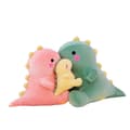 Pikkukuva 2 / 5: Pehmeä dinosaurus pehmolelu halaustyyny - keltainen 22 cm