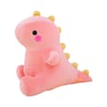 Miniatyrbild 1 av 5: Mjuk Dinosaurie Gosedjur Kramkudde - Rosa 35 cm