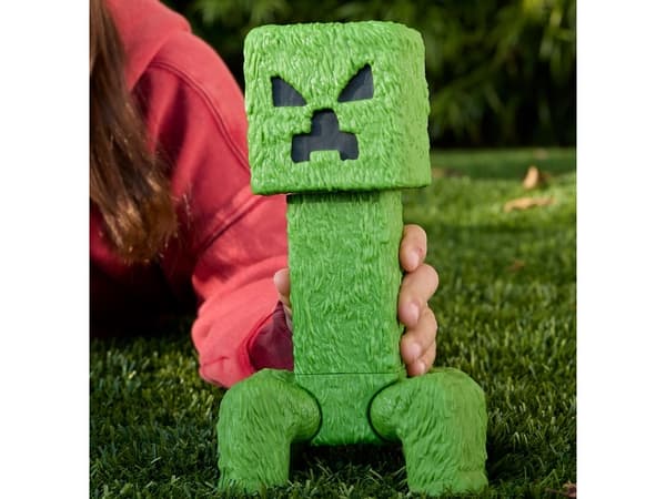 Mattel Minecraft Movie Large Creeper Action Figure (30 cm Collectible Figure)