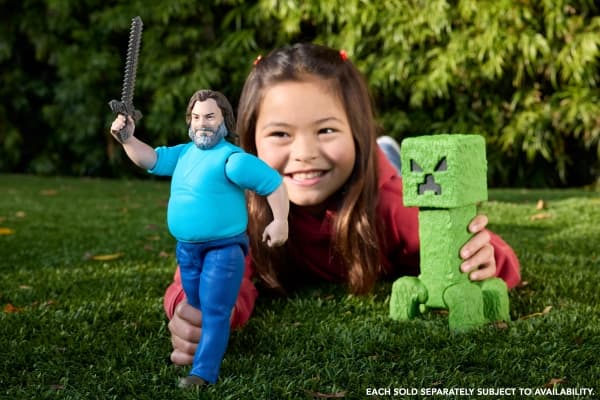 Mattel Minecraft Movie Large Creeper Action Figure (30 cm Collectible Figure)