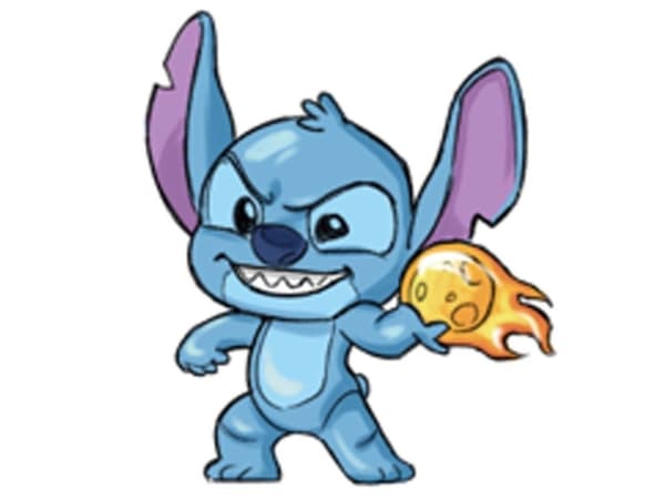 Disney Stitch OutThisWorld Capsule Figure 5cm Asst