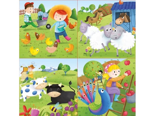Educa 6-9-12-16 Farm Animals