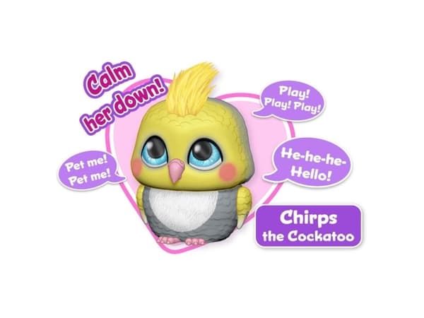 FurReal Handfuls - Cockatoo