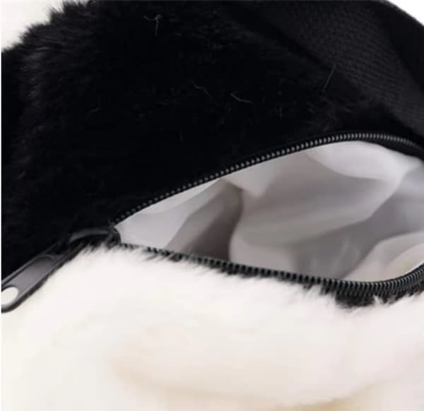 Söt Panda Ryggsäck Plysch Gosedjur & Axelväska i Ett