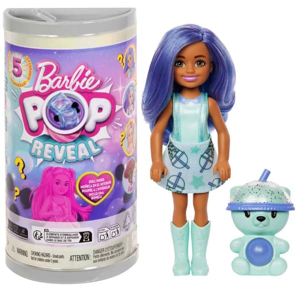 Barbie Chelsea Pop Reveal Boba Tea Series docka (HRK63)