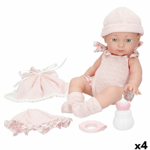 Bebisdocka Colorbaby 15 x 30 x 10 cm 4 antal