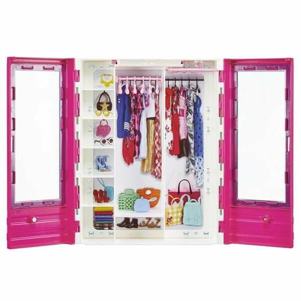 Playset Barbie GVK05 Bil Skåp