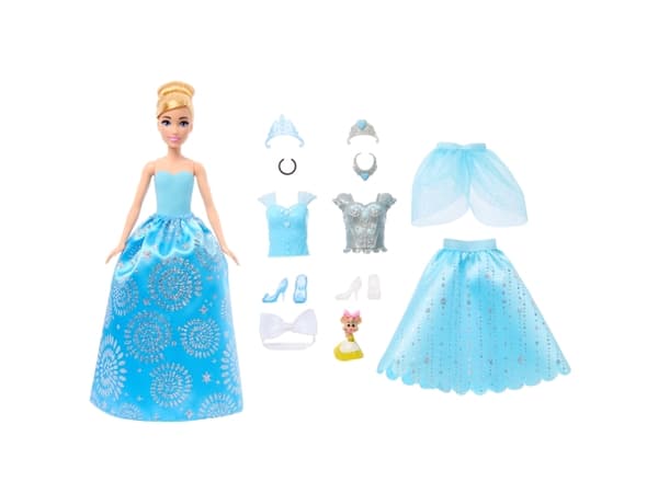 Disney Princess HMK53, Muotinukke, Naaras, 3 vuosi/vuosia, Tyttö, 300 mm, Monivärinen