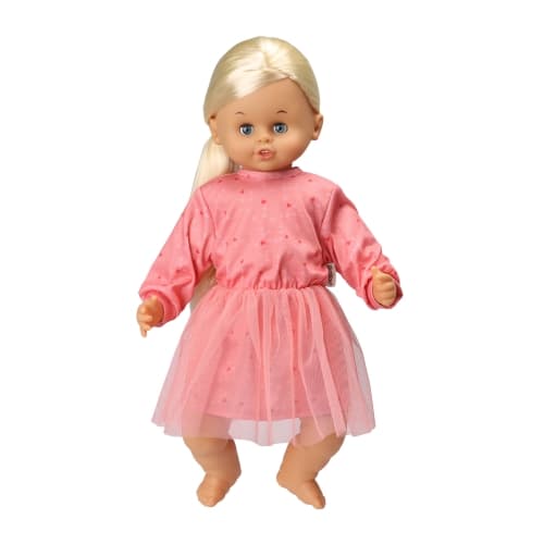Skrållan Taldocka 45 cm - ljust hår