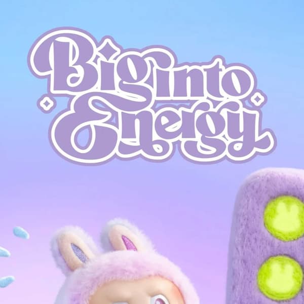 POP MART Labubu "Big into Energy" Vinyl Plush 17cm Energifull