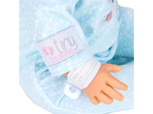 Tiny Treasures Bunny Suit Dukkeklær Blå