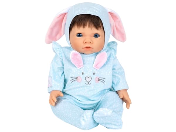 Tiny Treasures Bunny Suit Dukkeklær Blå