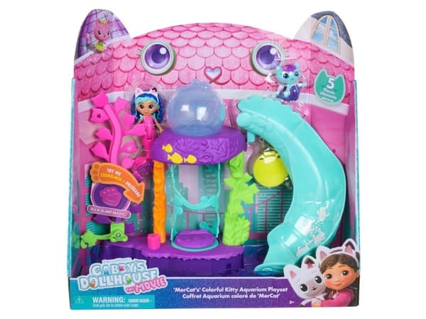 Gabby's Movie Mercats Kitty Aquarium Playset