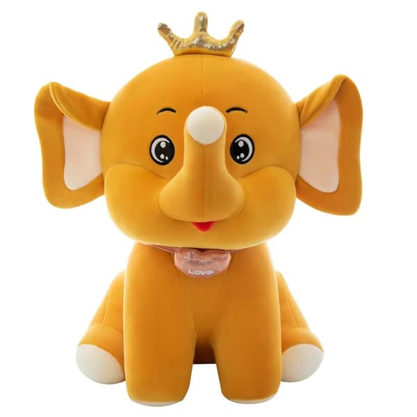 Pehmeä ja halautuva Big Ears pehmolelu norsulelu - 40 cm