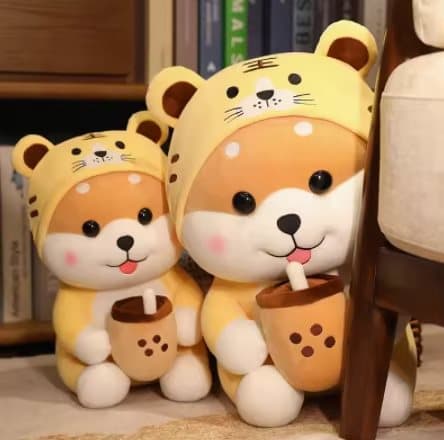 Mjuka Gosedjur Tecknad Shiba Inu - 60 cm