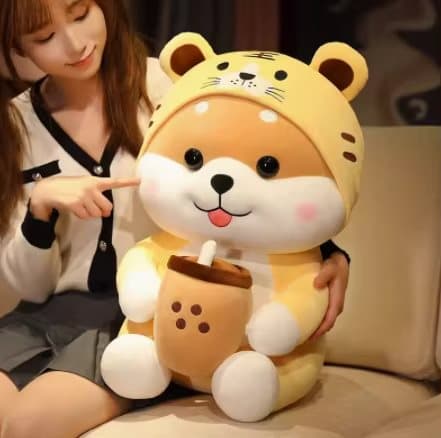 Mjuka Gosedjur Tecknad Shiba Inu - 60 cm
