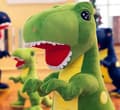 Miniatyrbillede 6 af 6: Stående Tøjdyr Dinosaur Dukke - 60 cm