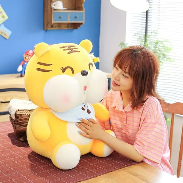 Söta Gosedjur Tiger Ungar - 25 cm