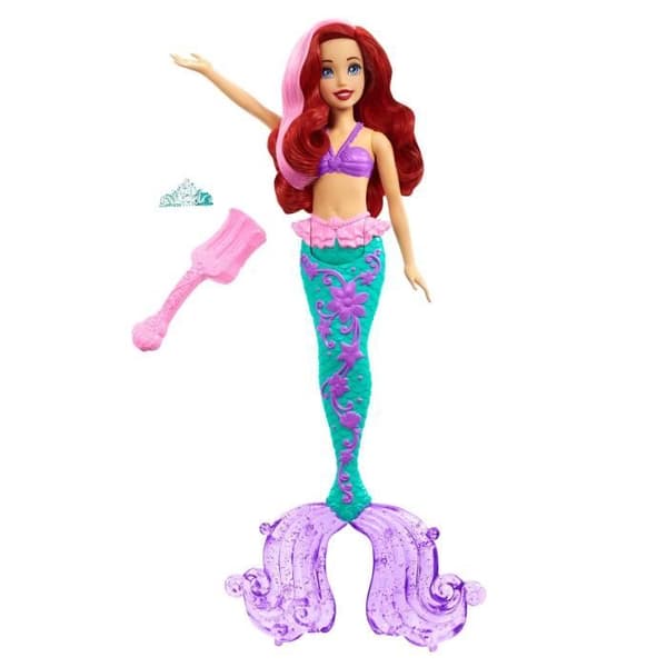 Disney Princess - Ariel Fantastiska Hår - Dockor - 3 År Och Uppåt