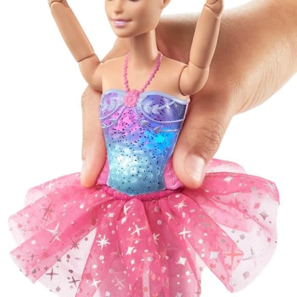 Barbie®-Dreamtopia Ballerina Sparkling Lights-Blond Doll HLC25