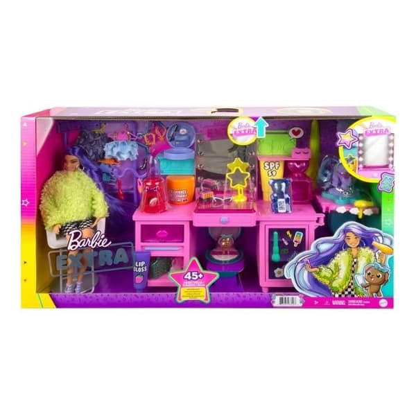 Barbie - Barbie Extra och Modestudio - Docktillbehör - 3 år och +