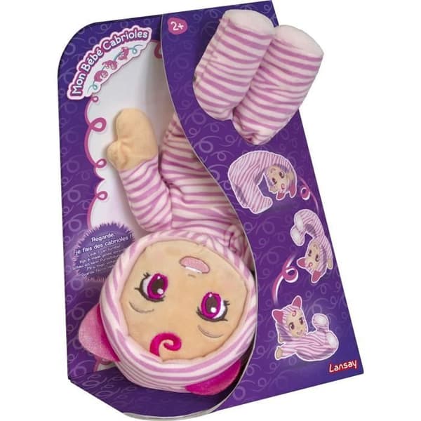 Mon Premier Bébé Cabrioles Baby Doll - Lansay - Random Model - 3 färger tillgängliga - Från 2 år