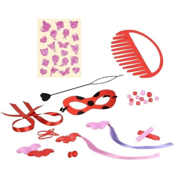Miraculous Ladybug stylinghuvud - BANDAI - Röd - Miraculous licens - För barn från 4 år